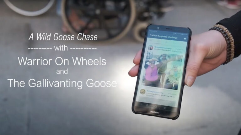 Warrior on Wheels × Gallivanting Goose